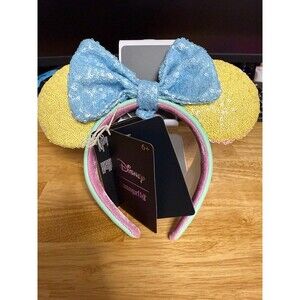 Loungefly Minnie Mouse Pastel Sequin Minnie Ears NWOT